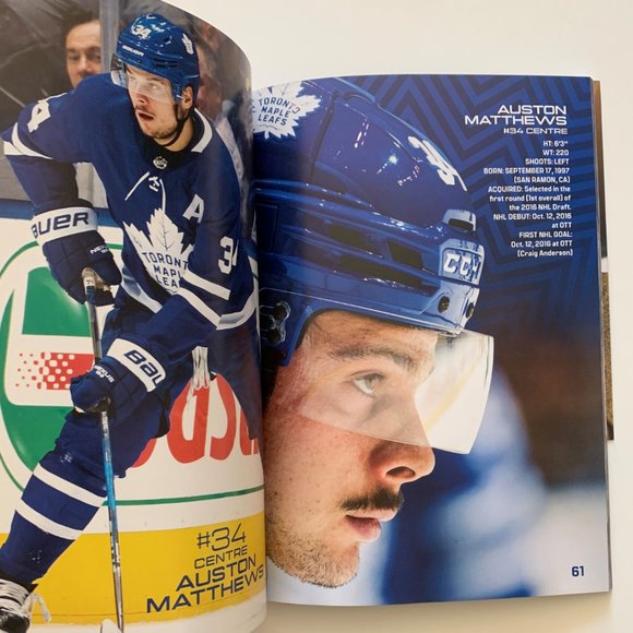 Toronto Maple Leafs 2019-2020 Official Yearbook Program - Picture 8 of 9